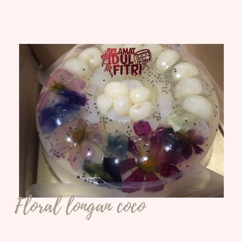 

floral longan coconut