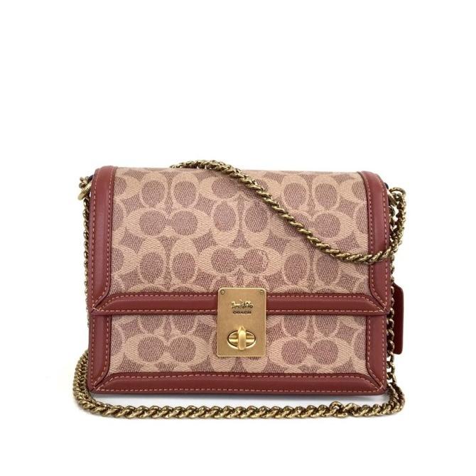 COACH Hutton Shoulder Bag In Signature