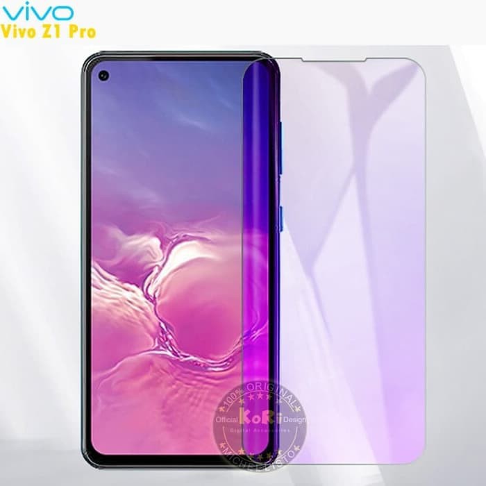 ANTI GORES KACA CAHAYA BIRU VIVO Z1 PRO -TEMPERED GLASS -ANTI  RADIASI