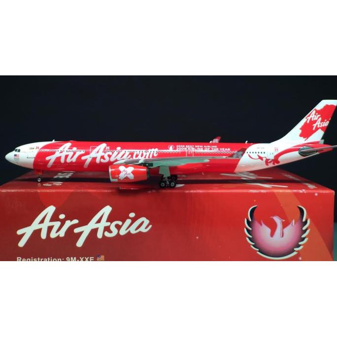 ***COD** Diecast Pesawat Airasia Malaysia A330-300 9M-XXE Phoenix 1:400