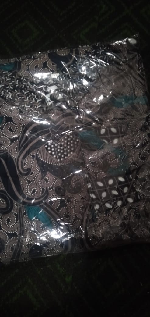Kemeja Batik Lengan Panjang Size M L Xl Xxl