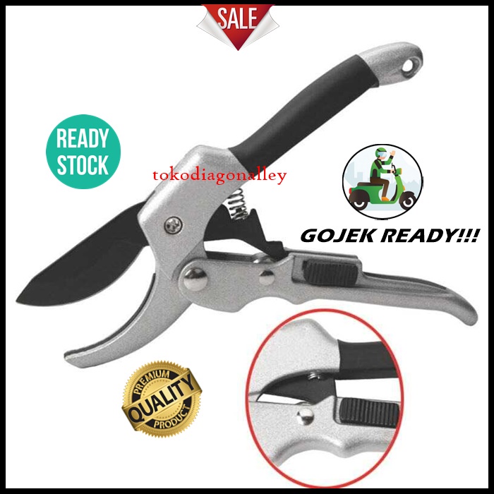 Gunting Bunga Gunting Taman Gunting Ranting Tumbuhan Pruning Scissors Gunting Tanaman Murah