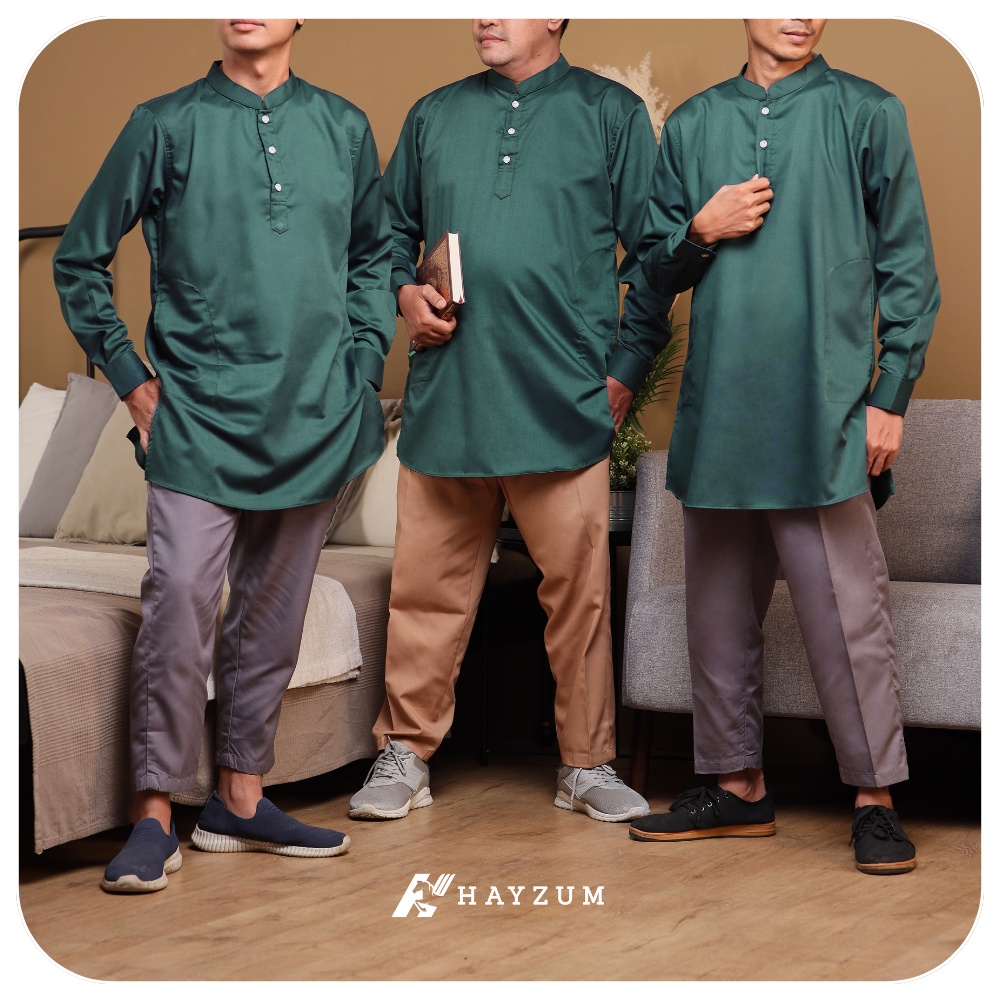 Ahmad Kurta Long Sleeve by Hayzum.id