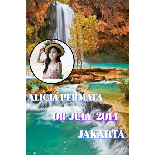 

Sticker photo sekalian nama,photo, dan tanggal lahir anda 0015