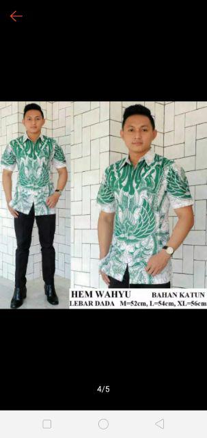 Terbaru New New Produk Hem Wahyu Termurah Hem Pria Batik Cowok Pekalongan Indonesia Solo Jogja...