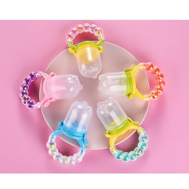 ~COD~ DO-C44-45 Empeng Dot Buah Anak Bayi Fruit Feeder Rattle Teether Kompeng Pacifier Gigitan Bayi-8