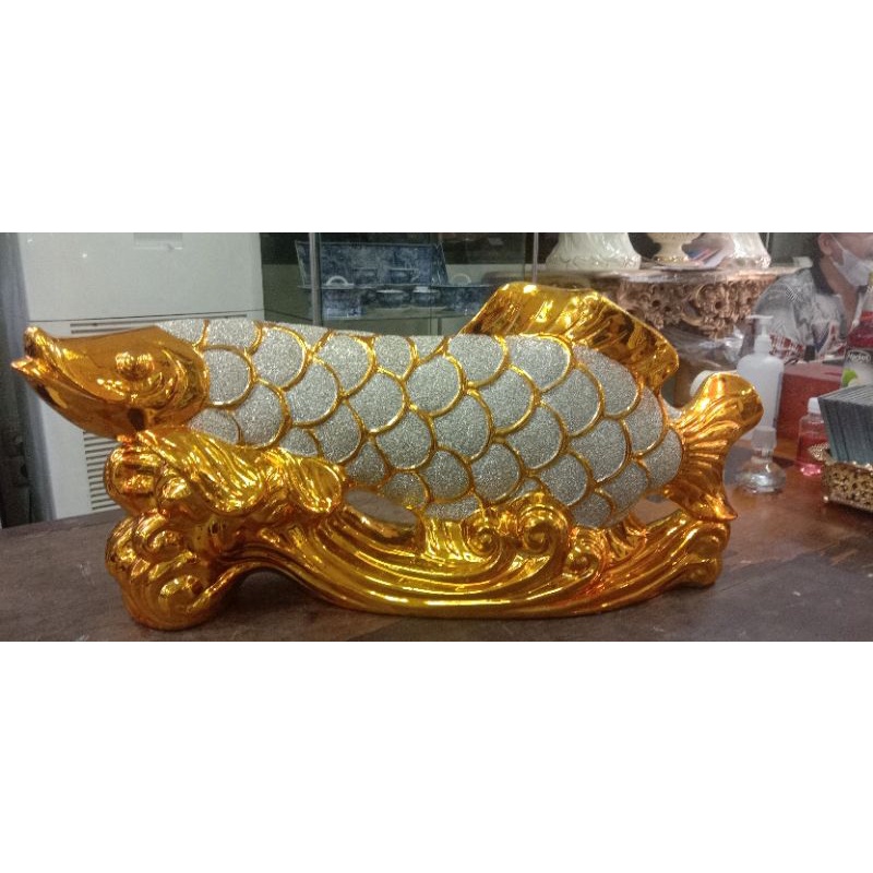 ikan arwana gold pasir 24 in