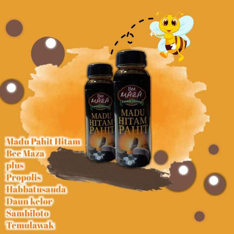 

Maza Madu Hitam Bee Maza Plus Propolis