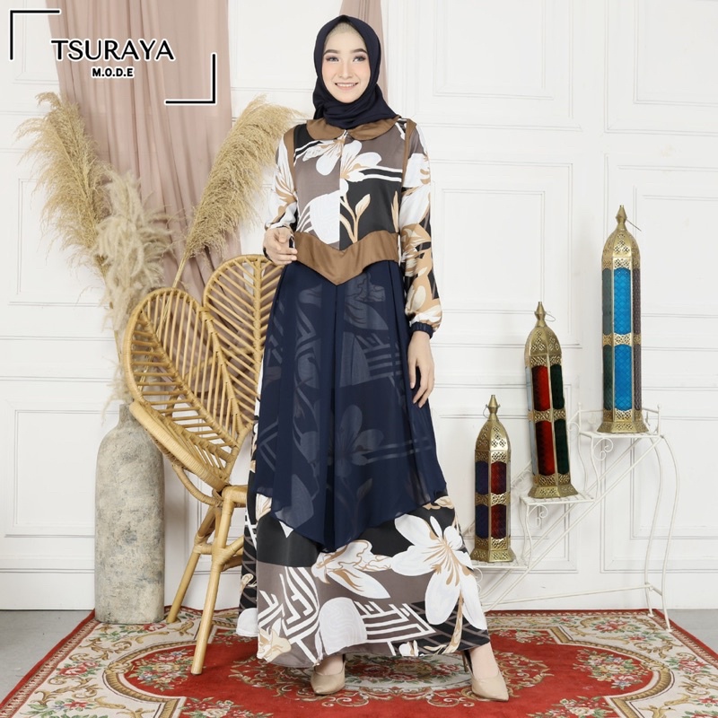 Gamis FIZZI TSURAYYA ROSE LUXURY ORIGINAL