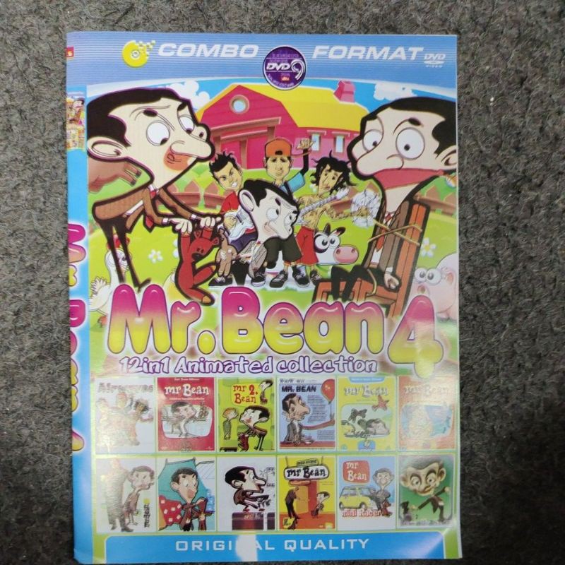KASET FILM ANIMATED COLLECTION MR.BEAN VOL4