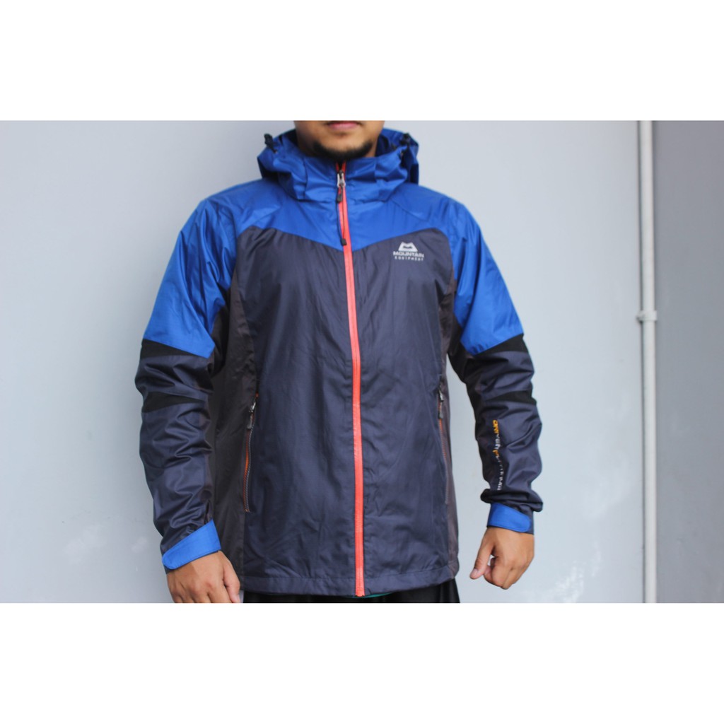 Jaket Gunung Mountain Equipment Waterproof Biru