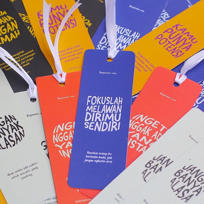 

Bookmark Pack (isi 5pcs)