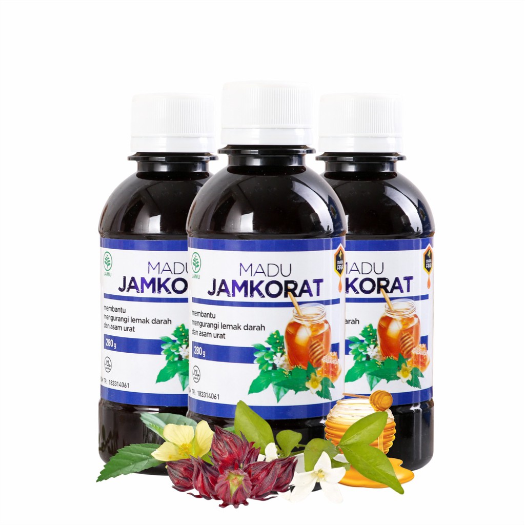 Cod Madu Jamkorat Jamu Kolesterol Dan Asam Urat Herbal Alami Shopee Indonesia