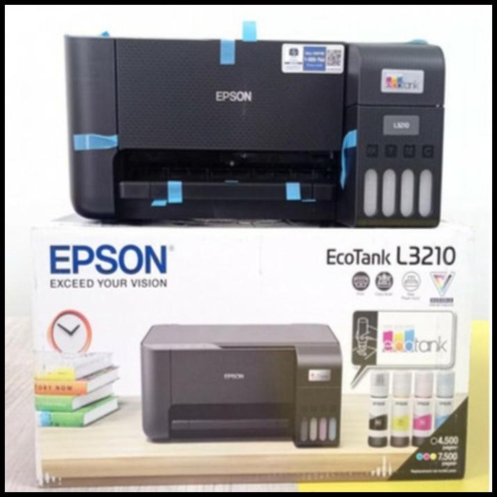 Produk Baru Printer Epson L3210 L3210 L-3210 Tinta 4 Pcs Resmi (Toko Fisik Pluit)