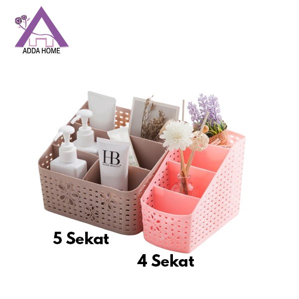 Adda Home - Tempat Penyimpanan Rak Organizer Kosmetik ATK Dapur Multifungsi