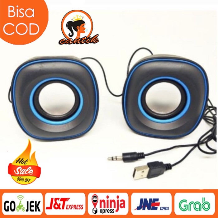 HC Speaker Music Box G105 Laptop Komputer Audio Suara 2 sisi Multimedia / SPEAKER KOMPUTER G105