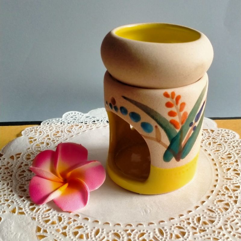 Tungku Aromatherapy-Cream - Kuning