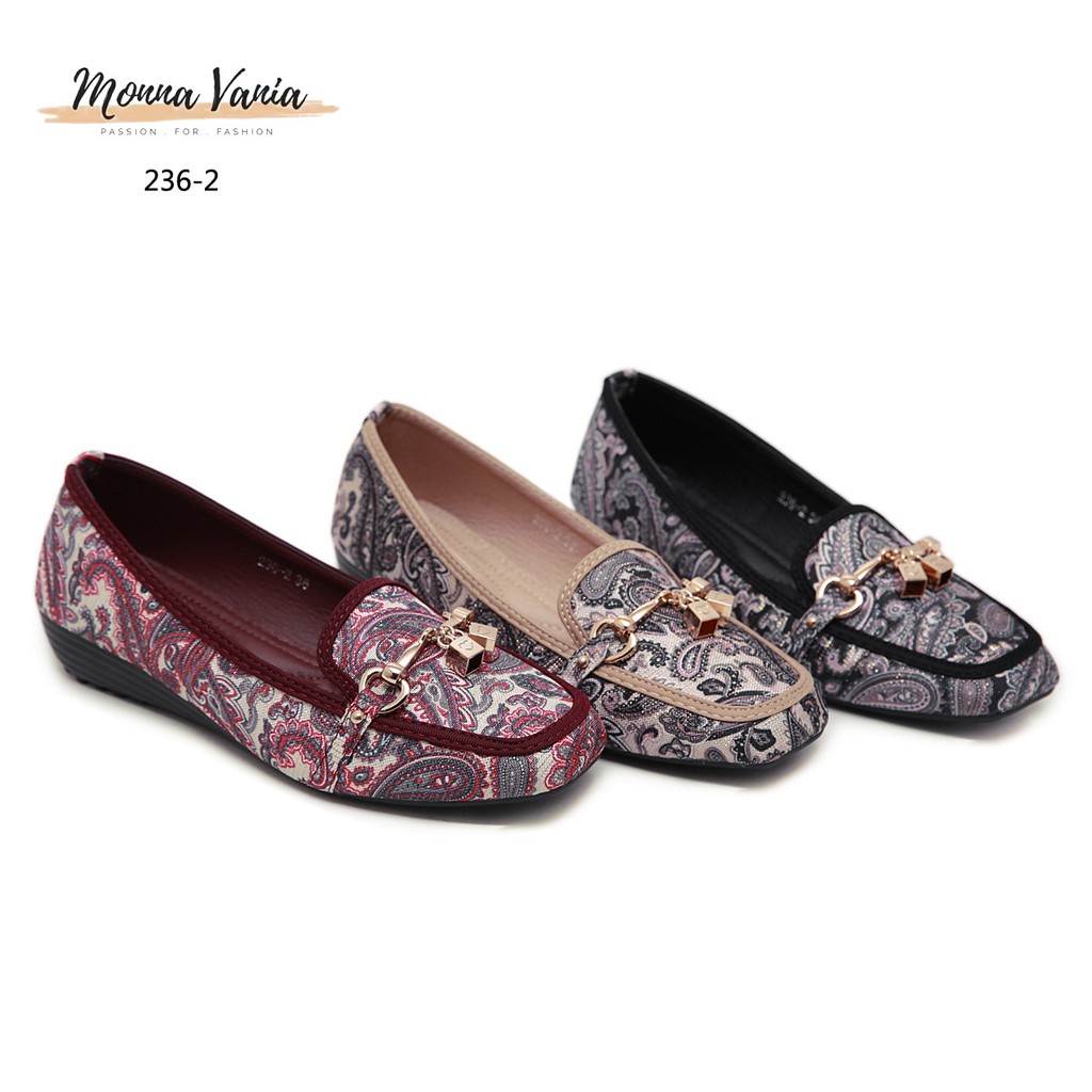 CK01 MONNA VANIA BATIK LOAFERS ORIGINAL 236-2 SEPATU WANITA SEPATU