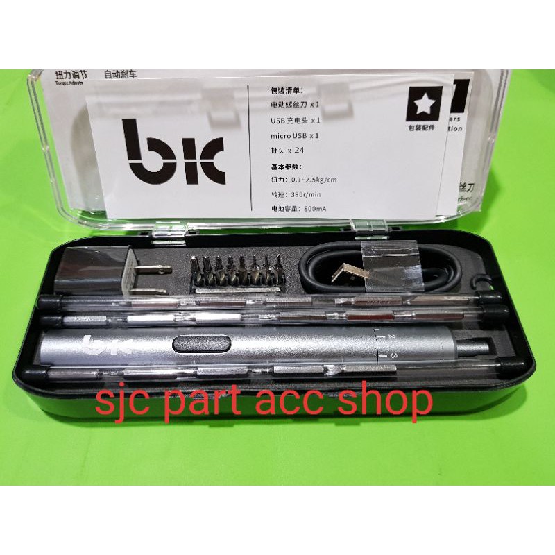 OBENG ELECTRIC SCREWDRIVER 24 BIT ORIGINAL