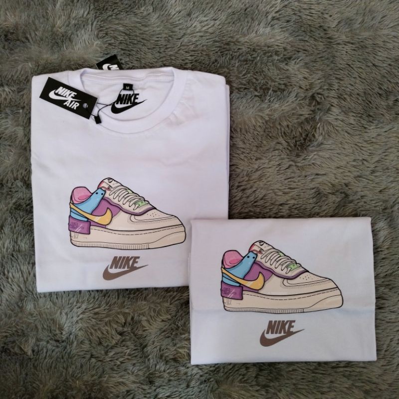 KAOS NIKE ANAK PEREMPUAN AIR FORCE SHADOW ATASAN ANAK PEREMPUAN KAOS ANAK CEWEK