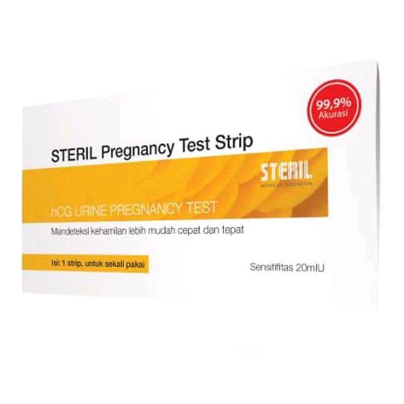 Tes Kehamilan Steril Strip - Tes Hamil Steril - Testpack Akurat - Tespek Sensitif