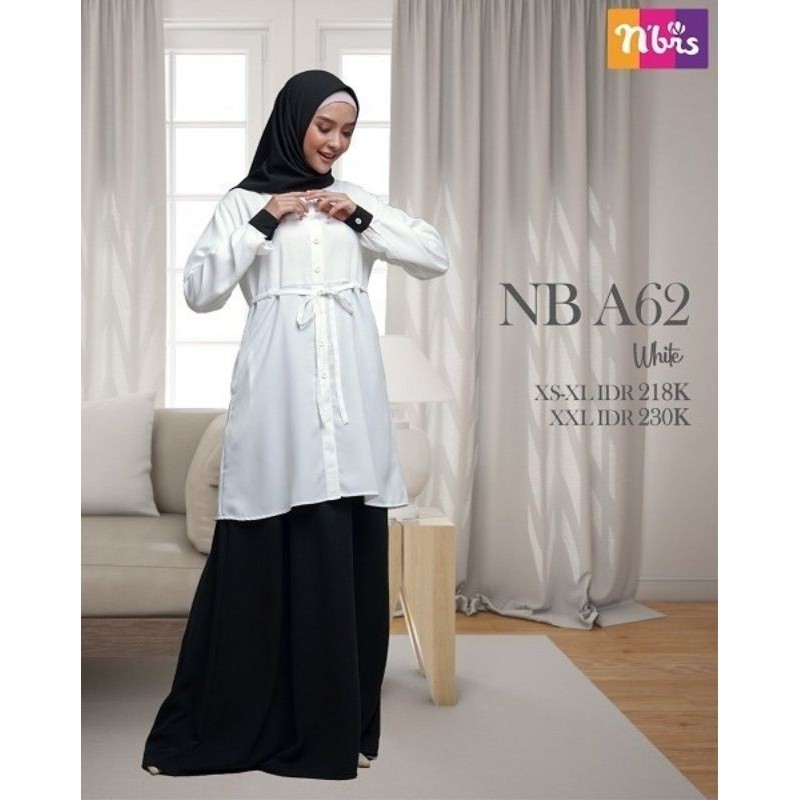 atasan + bawahan muslimah nibras NB A62