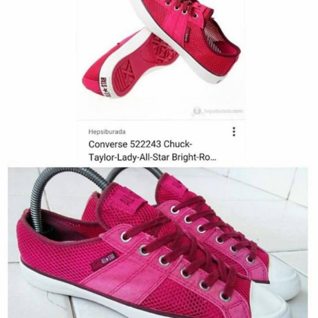 Sepatu converse second original. Dijul karena kebesaran