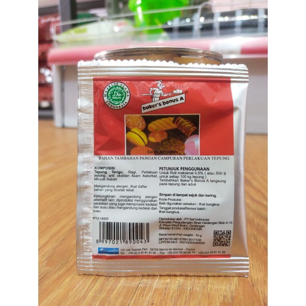 

Baker's Bonus 10gr Sachet