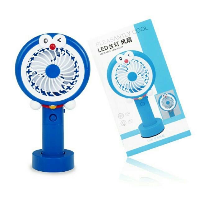 kipas mini karakter led / kipas angin mini portable mini fan no.557A