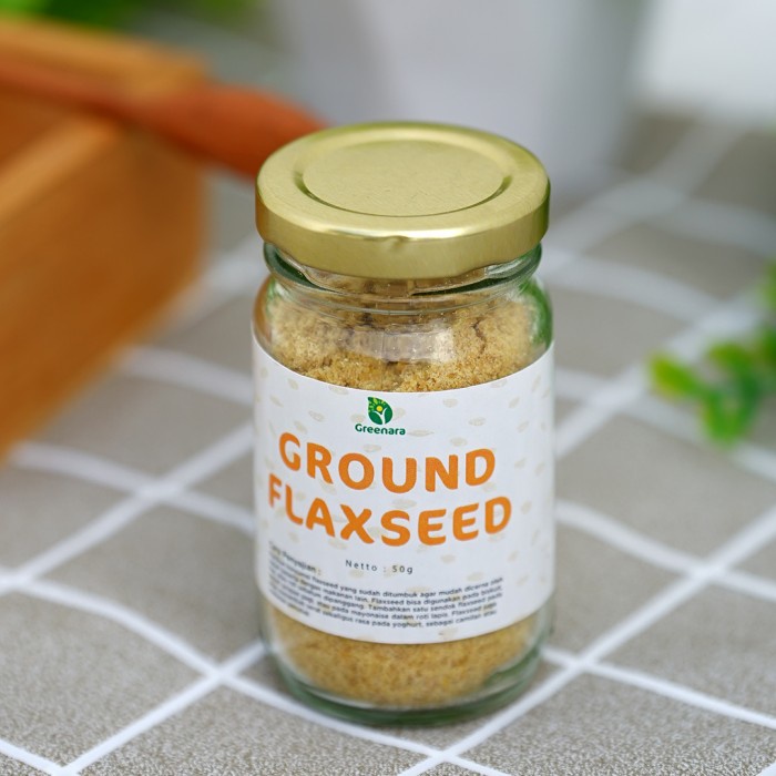 

Q124521 Ground Flaxseed 50Gr / Flaxseed Bubuk Dw501Sqs