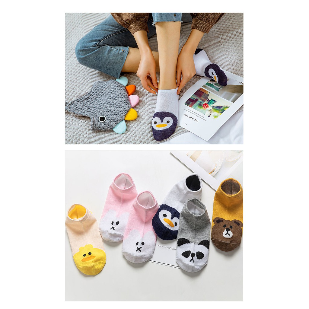 [DZ] KK09 - Kaos kaki Karakter Motif remaja /kaos kaki pendek mata kaki /kaos kaki wanita-1