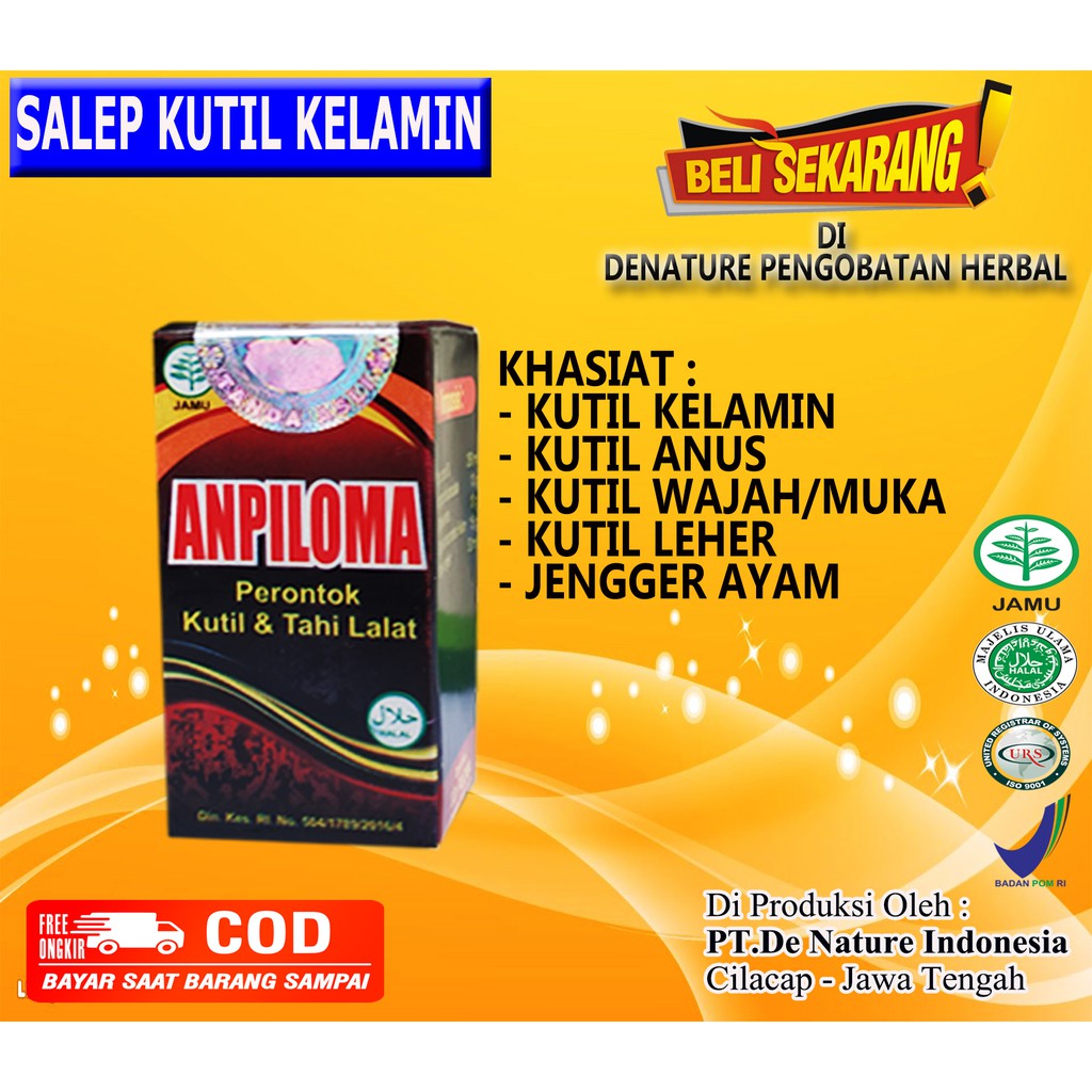 PERONTOK KUTIL AMPUH!! SALEP KUTIL - KUTIL KELAMIN - SELANGKANGAN -  LEHER - BADAN - TAHI LALAT