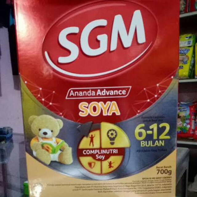 Susu SGM SOYA 6-12 bulan