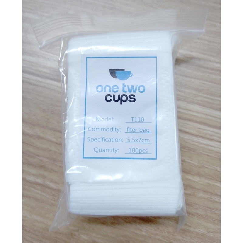 Kantong Teh Celup Kosong Teabag 100 PCS - T110 - White