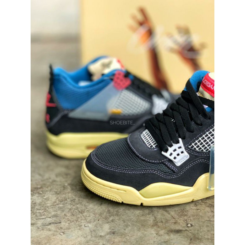 NIKE AIR JORDAN 4 X UNION LA "OFF NOIR"
