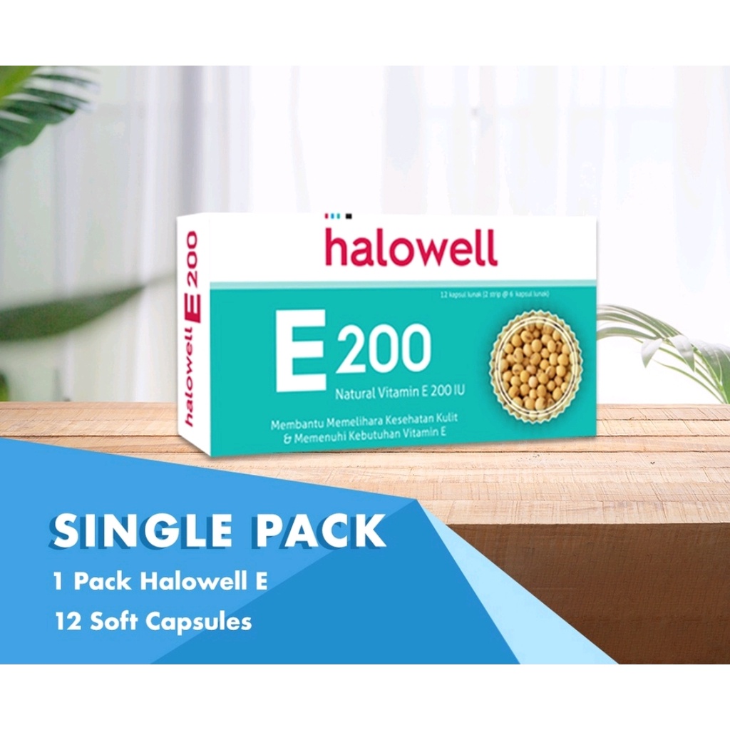 Halowell Vitamin E 200iu - exp 2025