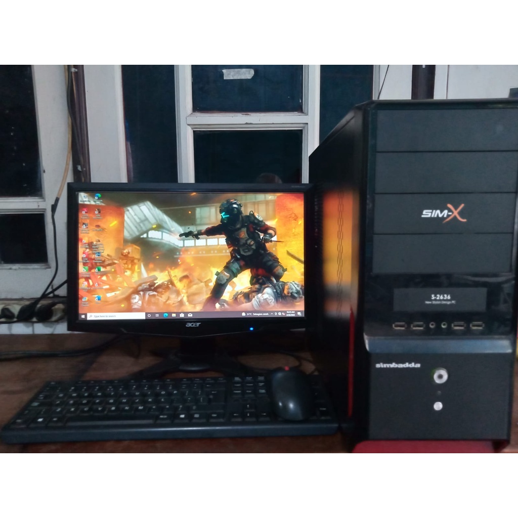 DIjual 1 set Komputer Pc I3-3240