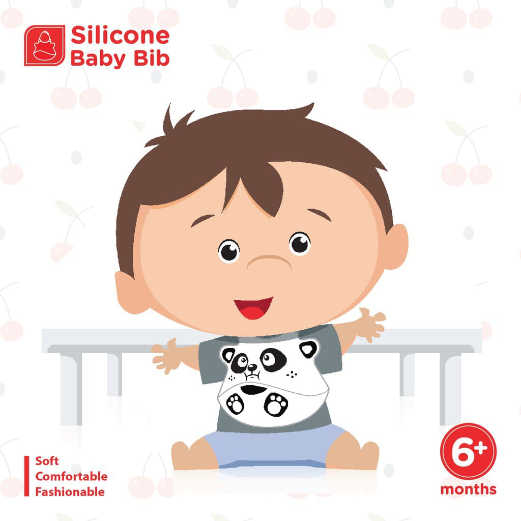 babiesFIRST silicone baby bib/celemek