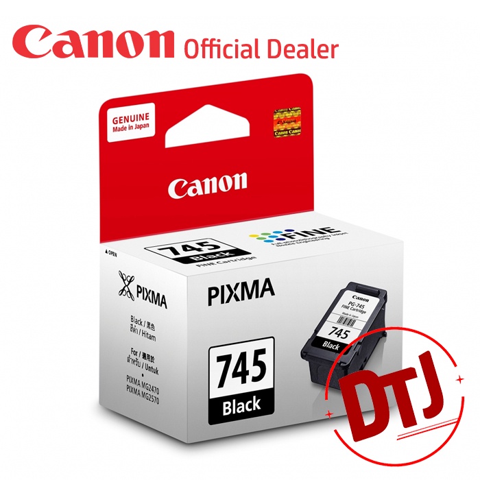 Tinta Canon 745 Black Original