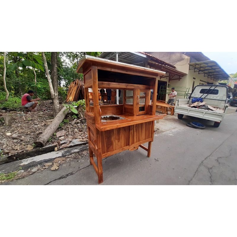 Gerobak bakso 1 tungku