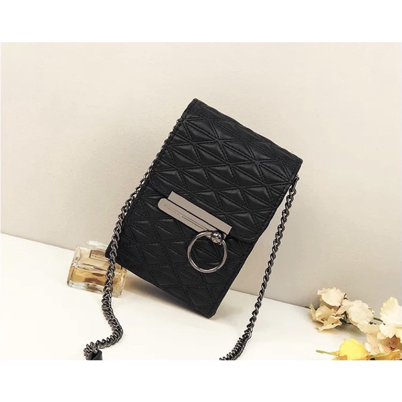 Tas Selempang Kulit Wanita Tas Cewek Slingbag Mini Bag HS 763