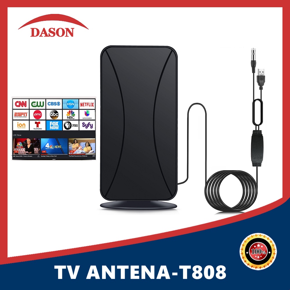 HDTV Digital Antena DTMB Dalam Luar Ruangan Antena TV Rumah DVB-T2 Antenna Indoor TV Antenna 1080P USB