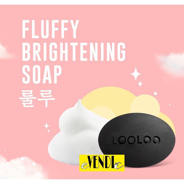 SABUN WAJAH LOOLOO Fluffy Brightening Soap