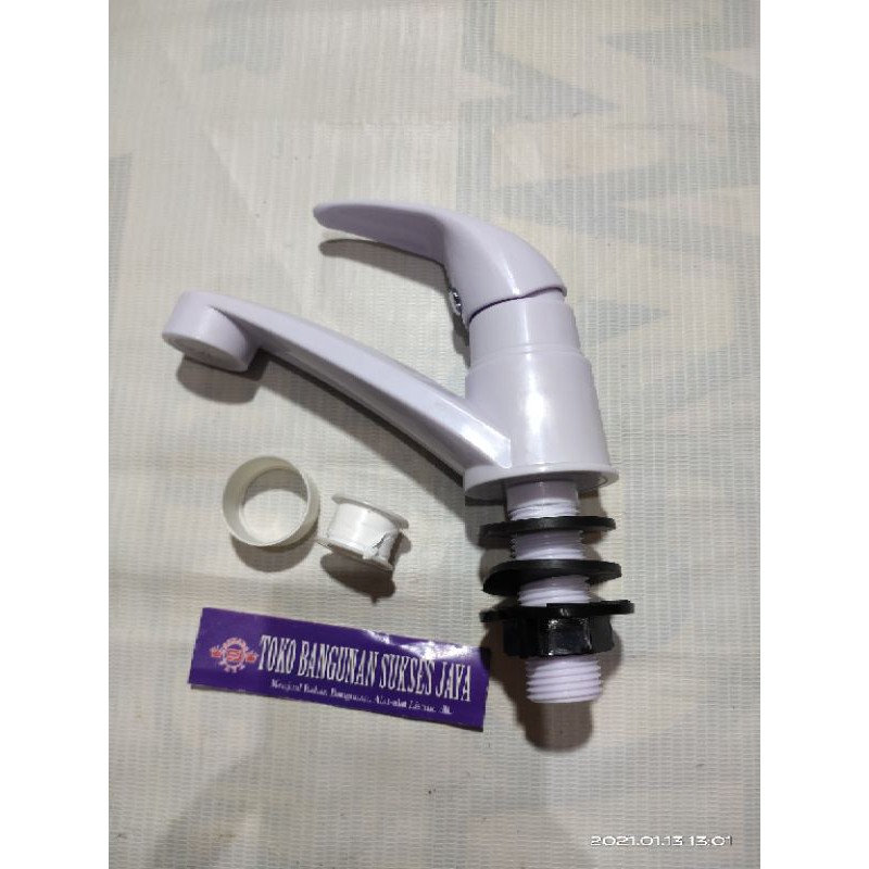 kran wastafel cuci tangan pvc w 15 model up down new soligen