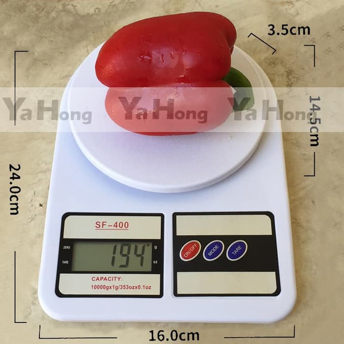 Timbangan Digital / Timbangan Dapur Kue SF400 Kitchen Scale Cookies 10kg 1g