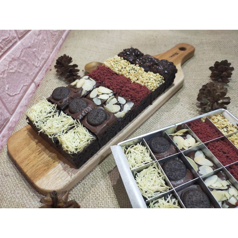 

Brownies topping