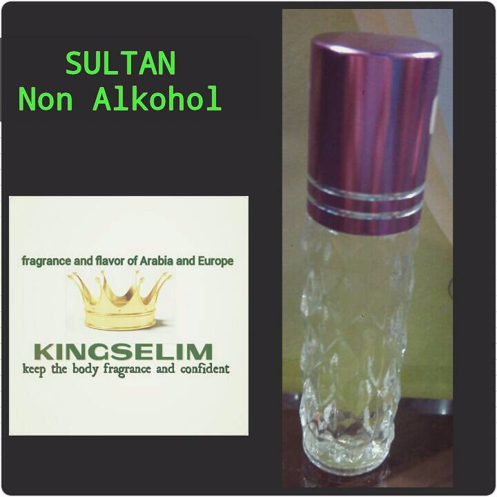 CUCI GUDANG MINYAK WANGI SULTAN 7ML- PARFUME OIL- BIANG ASLI 100% TERLARIS