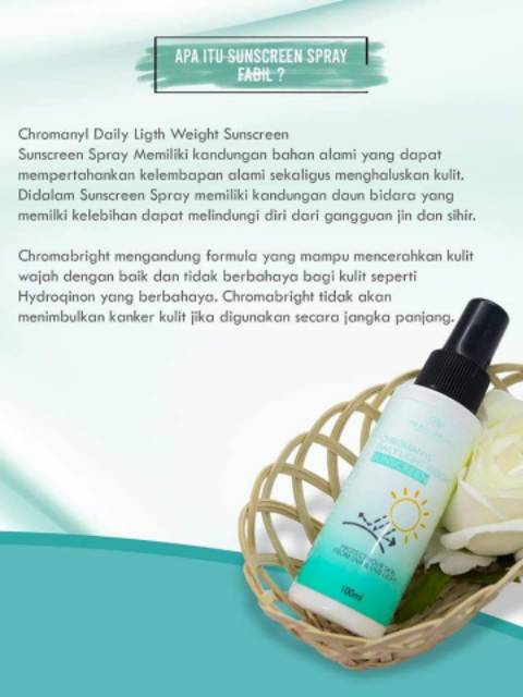 Sunscreen Spray Spf 50 Sunblock Herbal Alami Wajah Badan Anak Dewasa Halal Bpom Shopee Indonesia