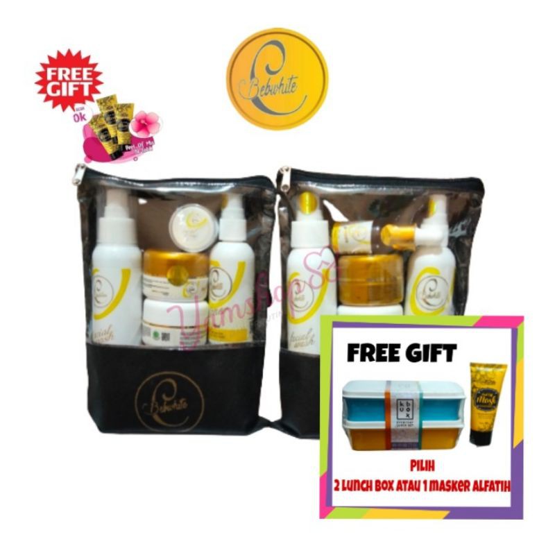 ☀️ YAMSHOP88 ☀️ [FreeMask] Paket Glow dan Acne Bebwhitec BBC || Pkt Krim Pemutih Wajah Makassar