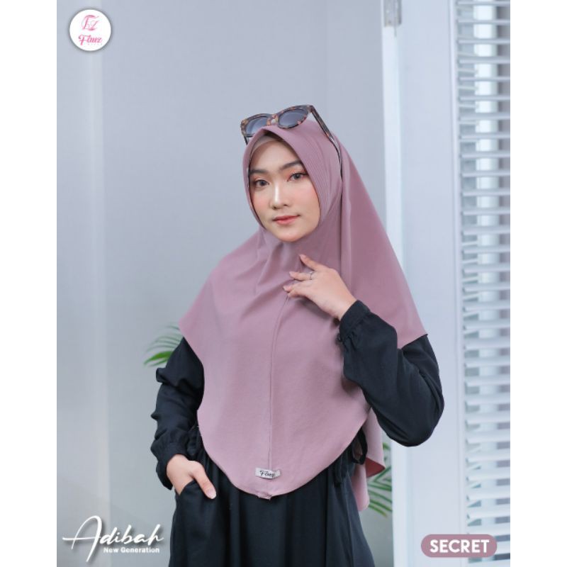 ADIBAH NEW GENERATION KHIMAR BERGO DAILY HIJAB BY FAUZ